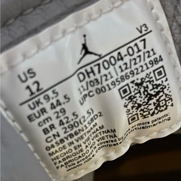 Size 12- Women’s Jordan 1 Elevate Low Yellow/Cement Gray (DH7004-017) NEW - Picture 11 of 12